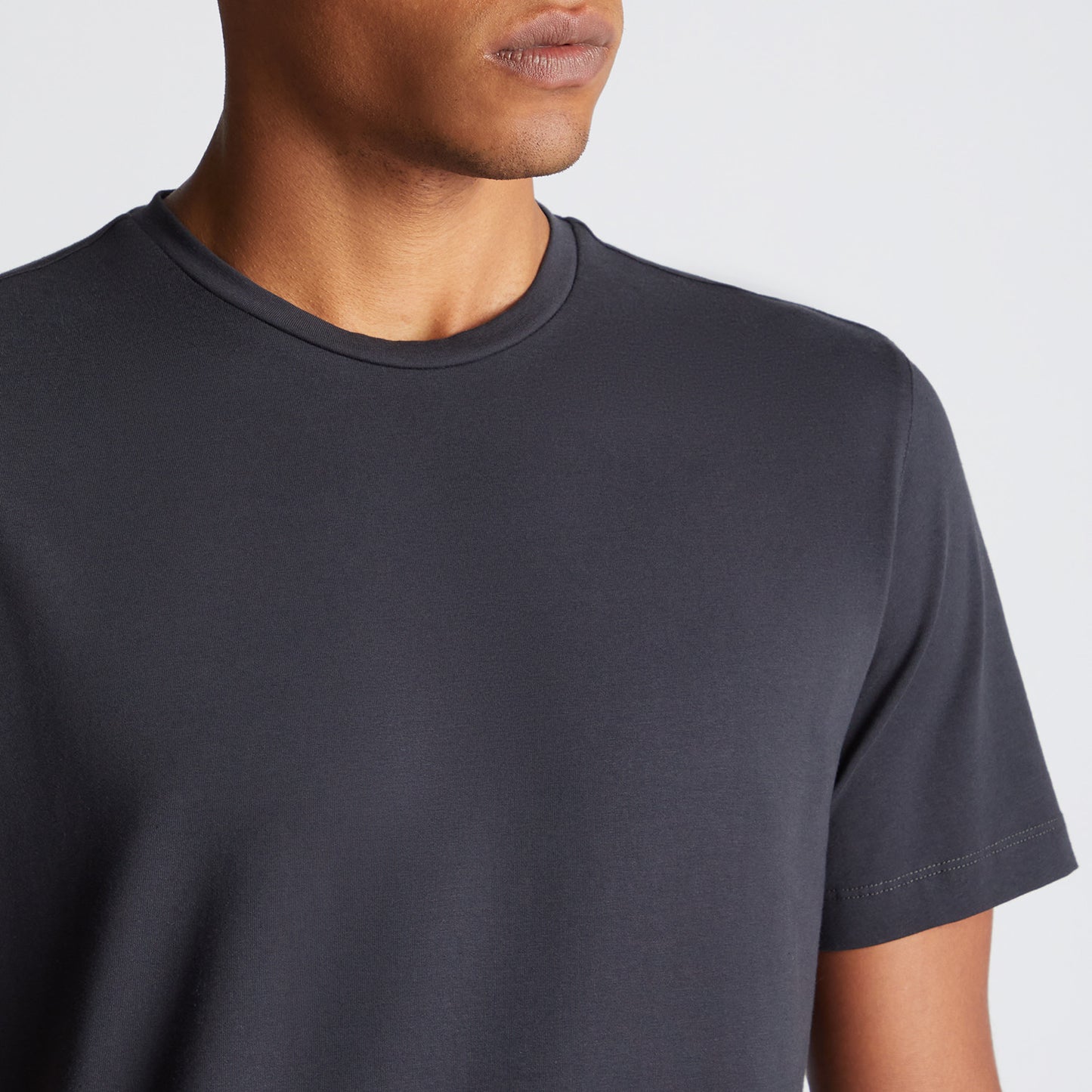 Remus Uomo 53121A 09 Charcoal Plain T-Shirt
