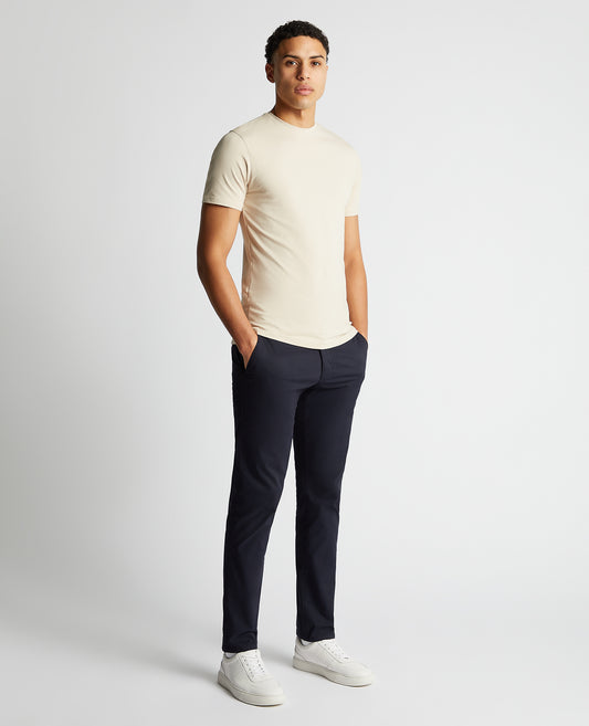 Remus Uomo 53121A 91 Stone Plain Branded T-Shirt