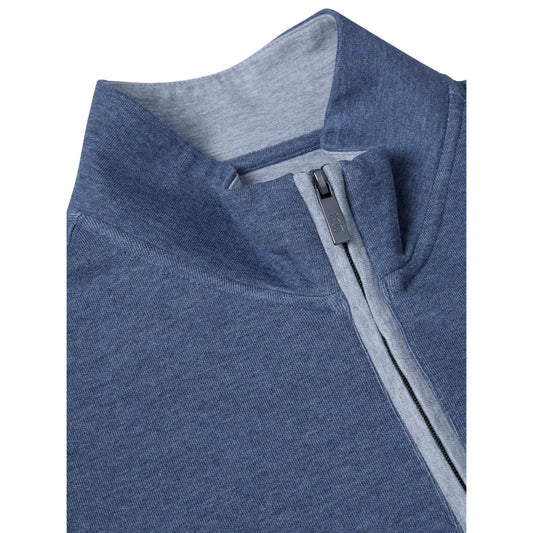 Drifter 55170 25 Air Force Blue Half Zip Sweatshirt