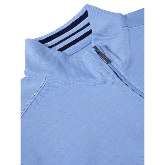 Drifter 55177 22 Light Blue Half Zip Sweatshirt