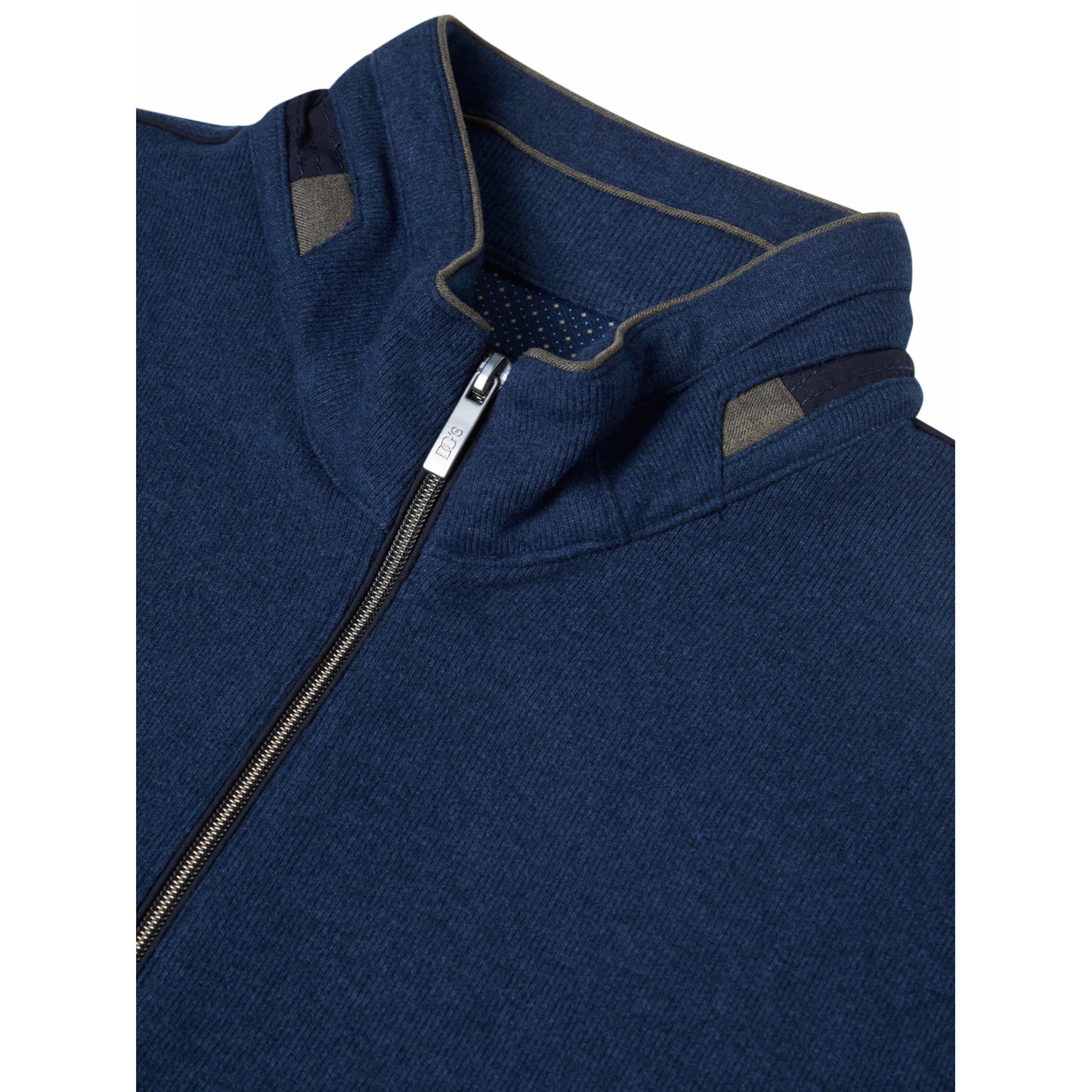 Drifter 55221 25 Air Force Blue Half Zip Sweatshirt