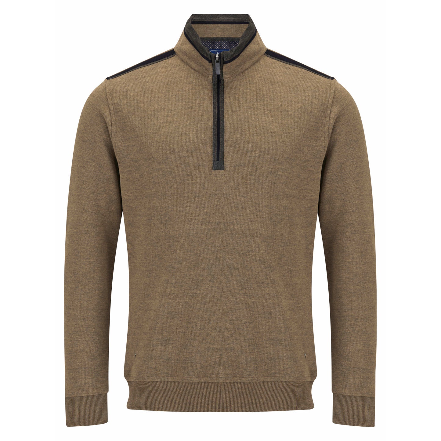 Drifter 55222 43 Caramel Half Zip Sweatshirt