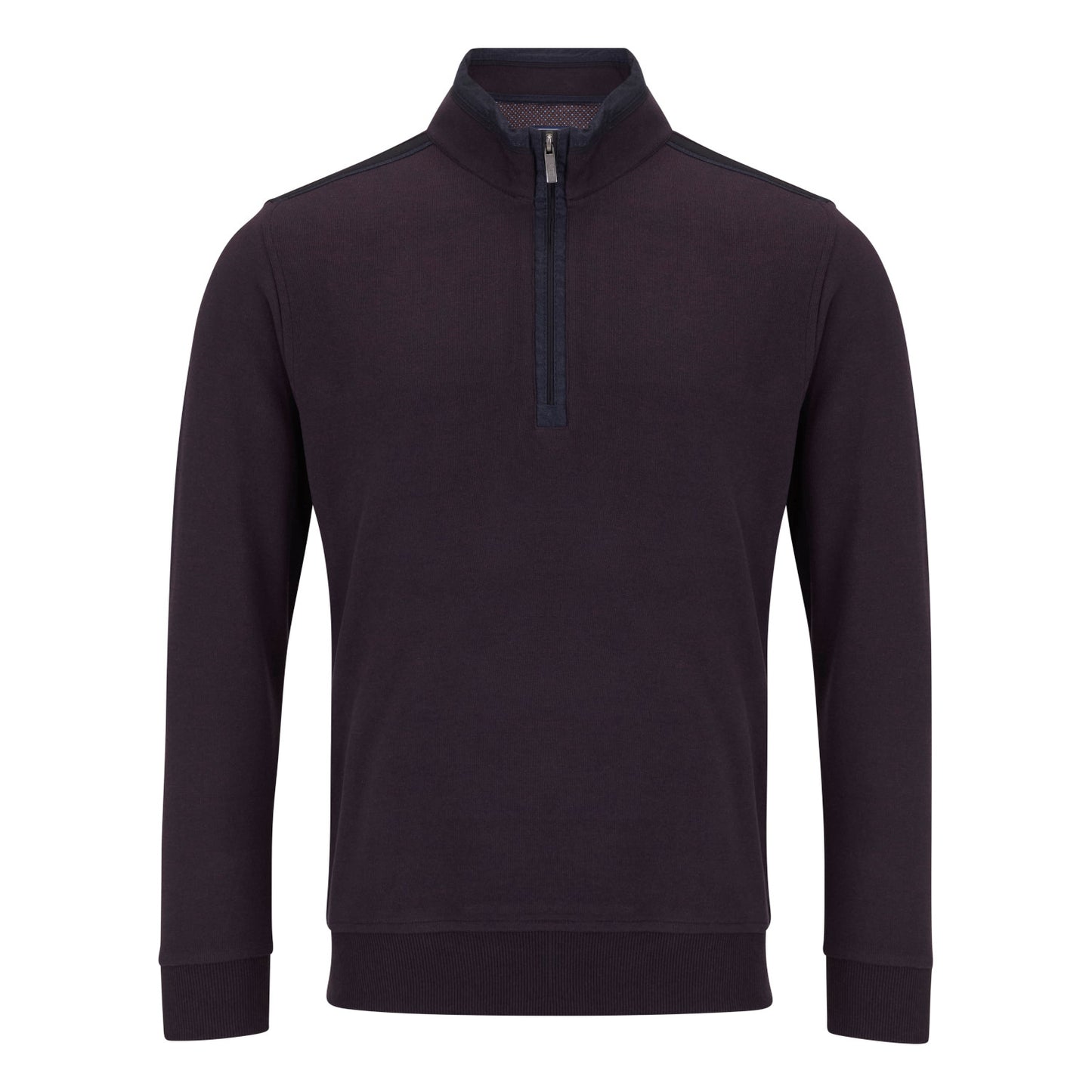 Drifter 55222 77 Purple Half Zip Sweatshirt