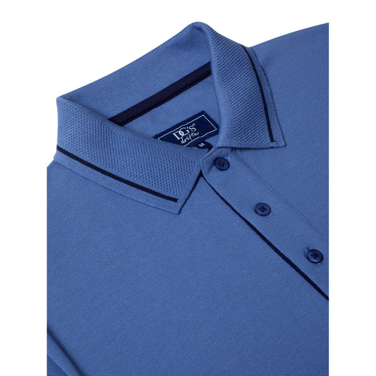 Drifter 55356 24 Blue Short Sleeve Polo Shirt