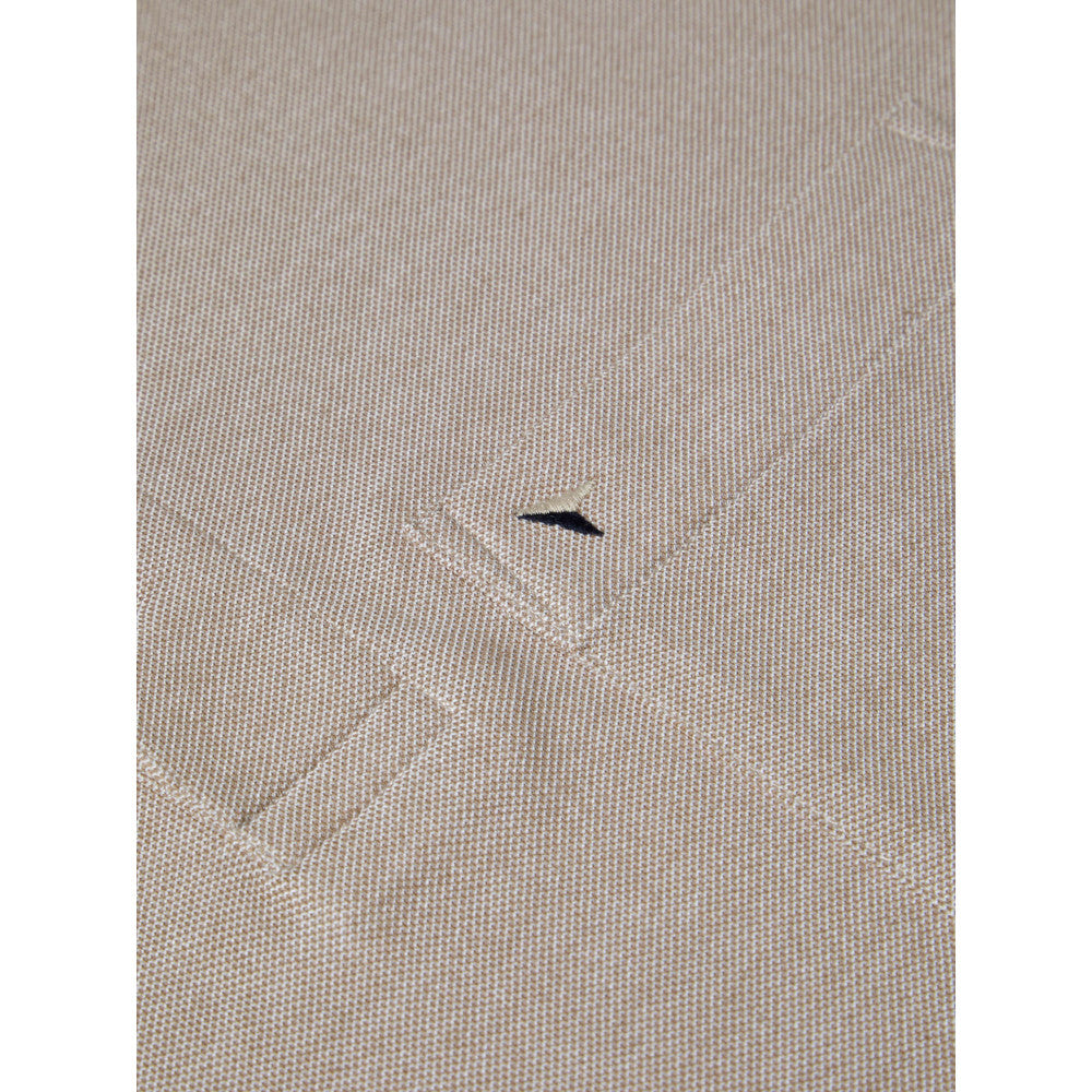 Drifter 55357 41 Camel/Grey Short Sleeve Polo Shirt