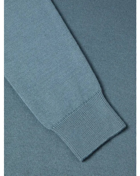 Drifter 55599 257 Blue Vee Neck Sweater