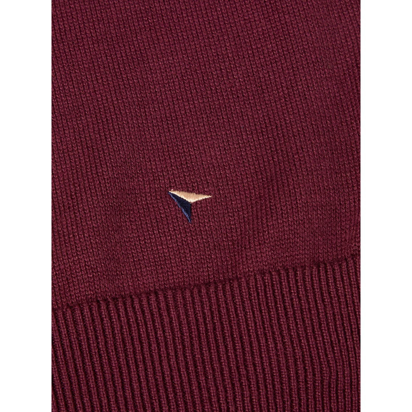 Drifter 55599 765 Red Vee Neck Sweater