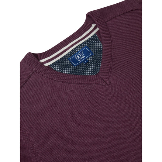 Drifter 55599 76 Dark Purple V-Neck Sweater