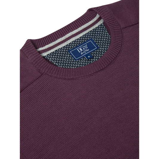 Drifter 55600 76 Dark Purple Crew Neck Sweater