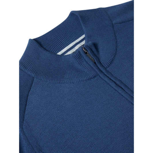 Drifter 55601 262 Blue Half Zip Sweater