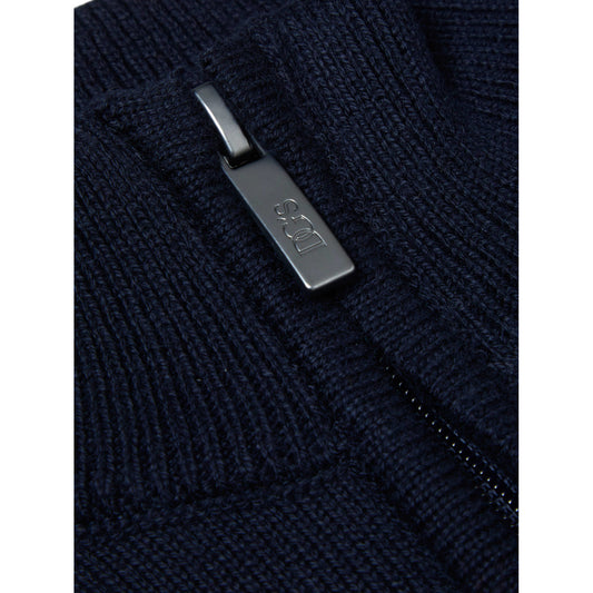 Drifter 55601 78 Navy Half Zip Sweatshirt