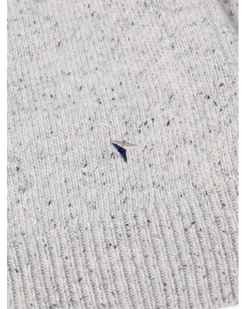 Drifter 55642 03 Lt Grey Half Zip Sweater