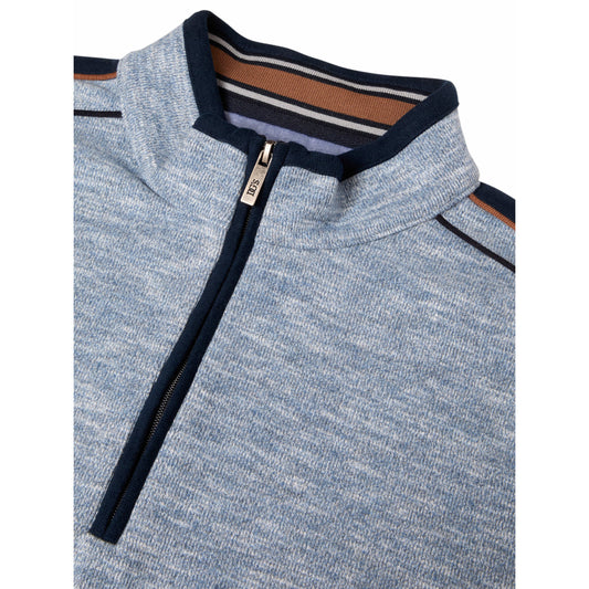 Drifter 55710 78 Navy Half zip Casual Top