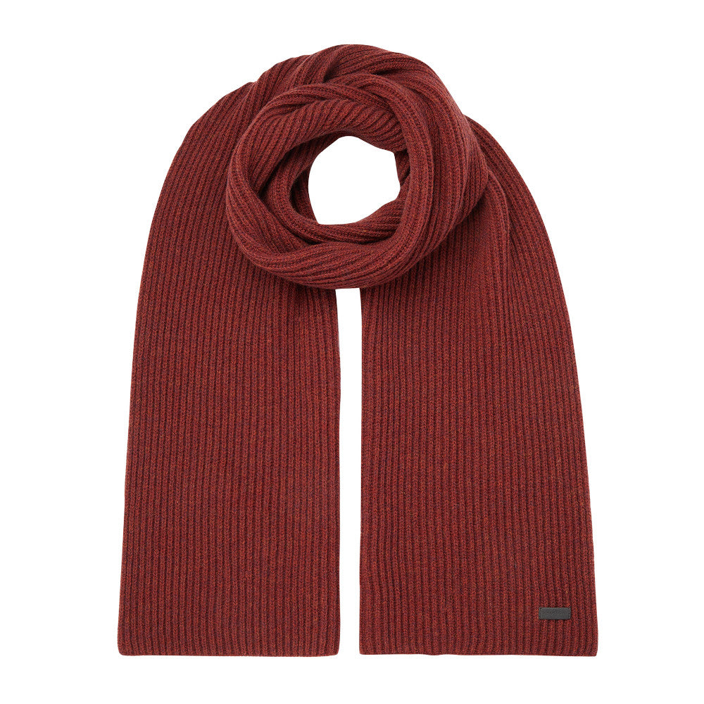 Remus Uomo 58580 59 Rust Knitted Scarf