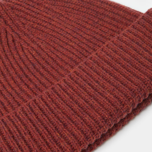 Remus Uomo 58581 59 Rust Knitted Beanie Hat