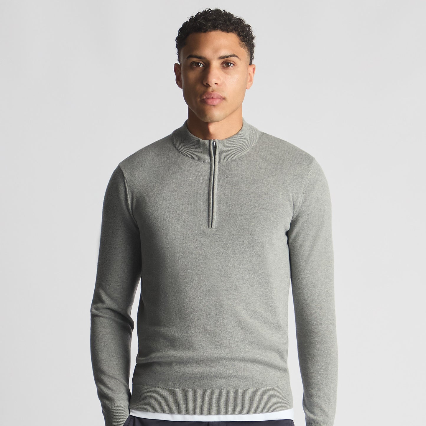 Remus Uomo 58601 03 Grey Crew Neck Sweater