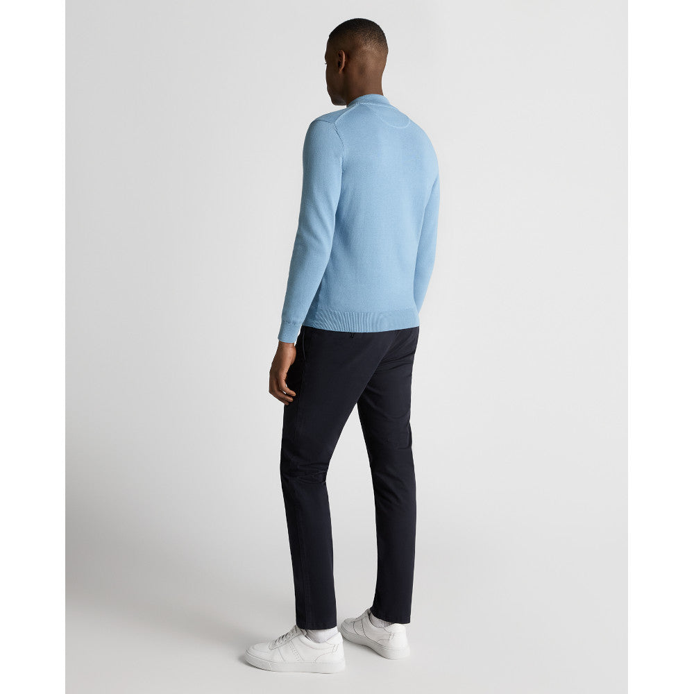 Remus Uomo 58601 23 Blue Crew Neck Sweater