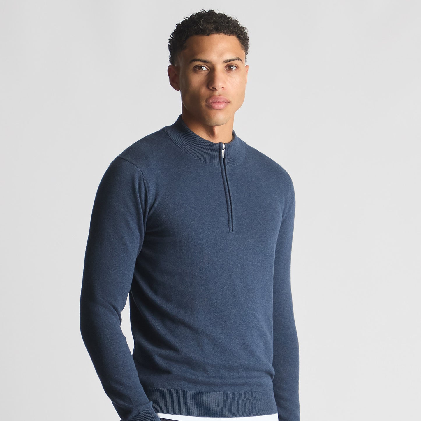 Remus Uomo 58601 27 Indigo Crew Neck Sweater
