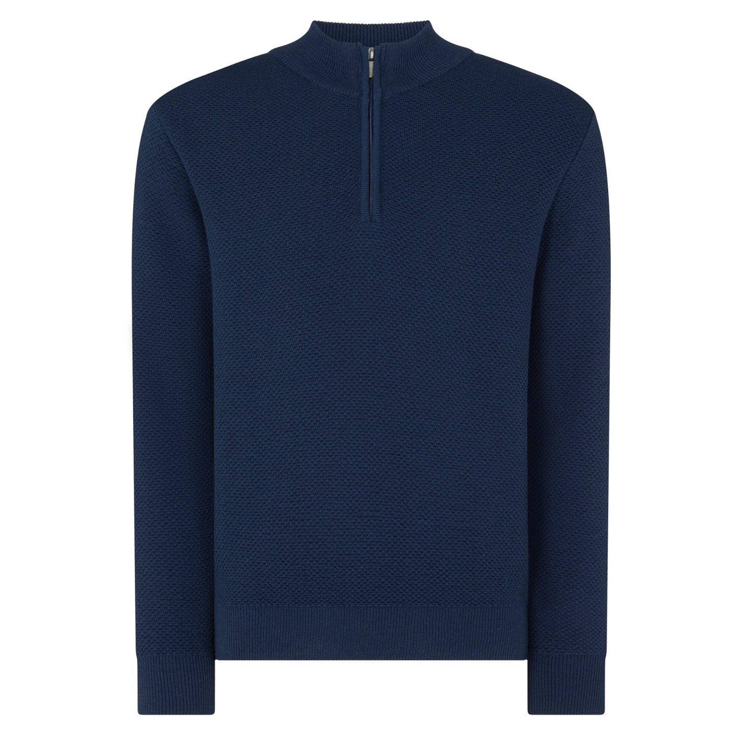 Remus Uomo 58666 28 Indigo Half Zip Sweatshirt