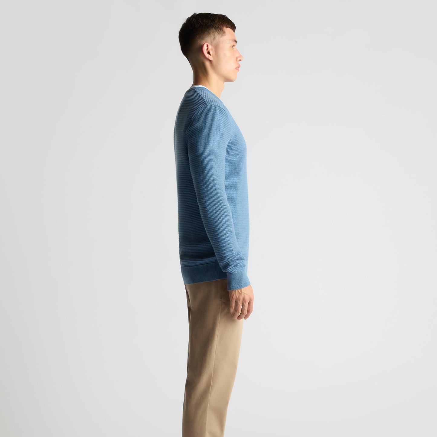 Remus Uomo 58697 23 Blue Crew Neck Sweater
