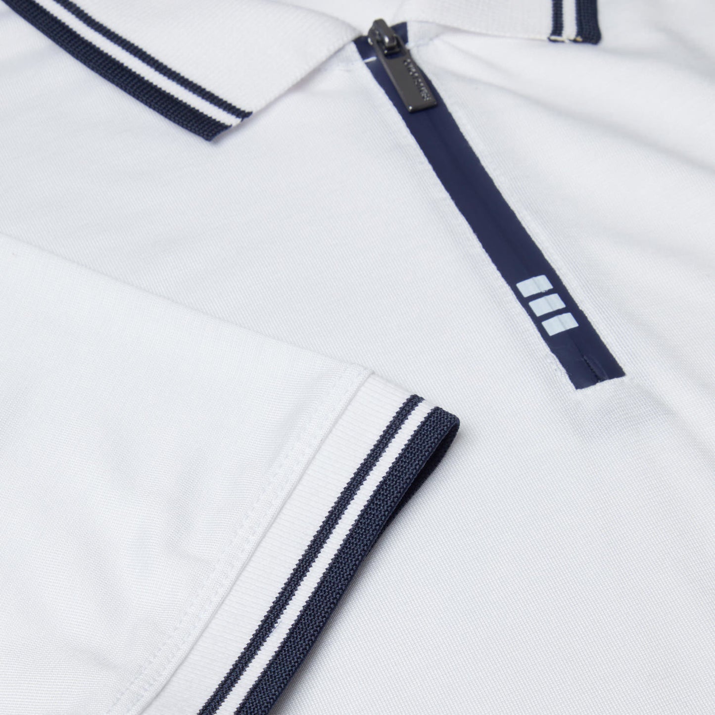 Remus Uomo 58792 01 White Short Sleeve Polo Shirt