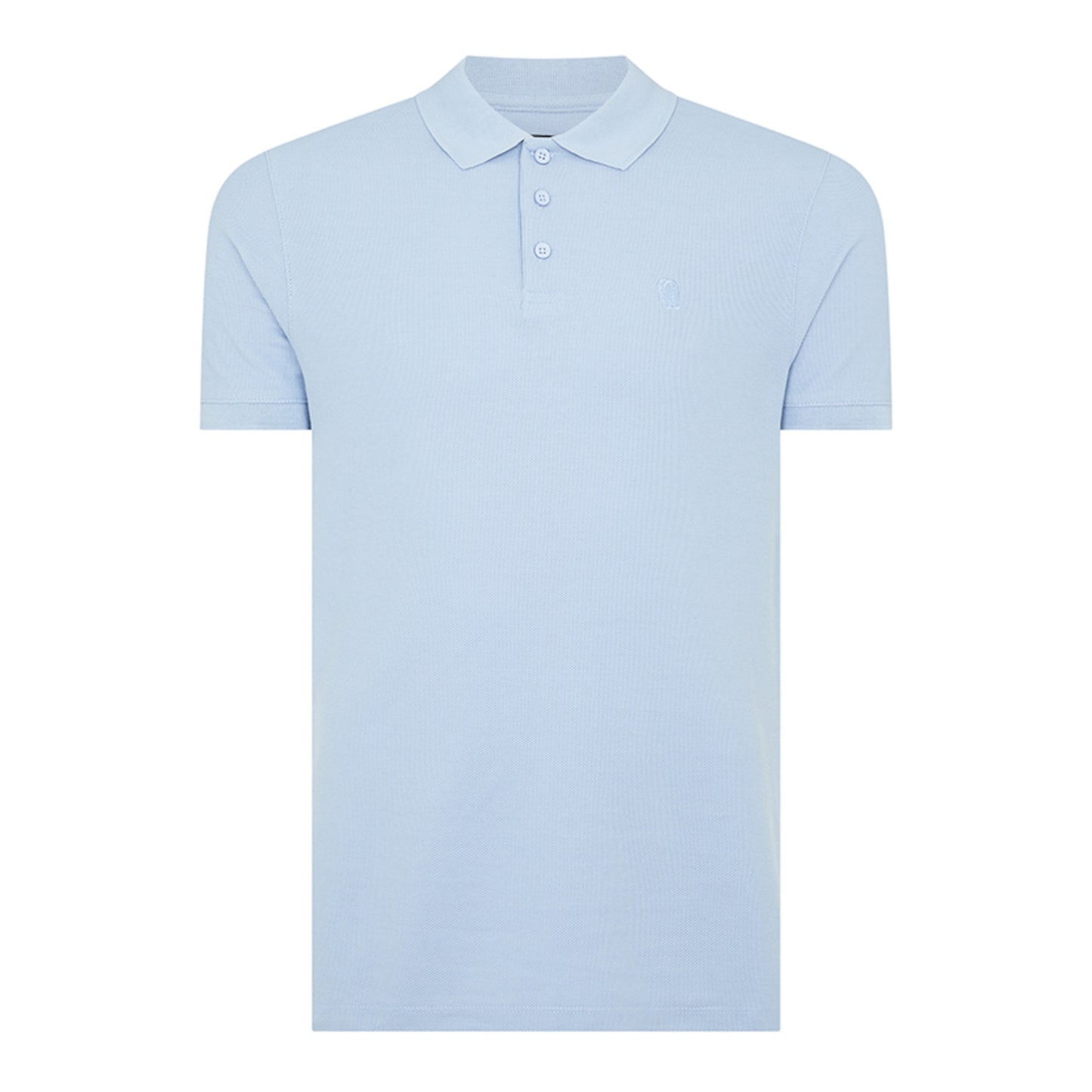 Remus Uomo 58803 22 Light Blue Short Sleeve Polo Shirt