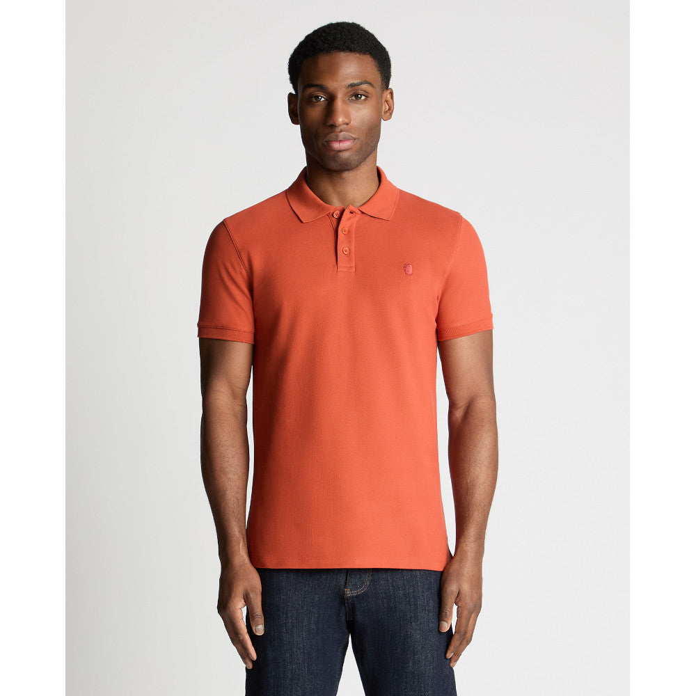 Remus Uomo 58803 59 Brick Short Sleeve Polo Shirt