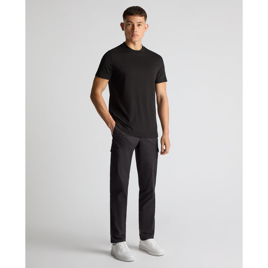 Remus Uomo 58810 00 Black Plain T-Shirt