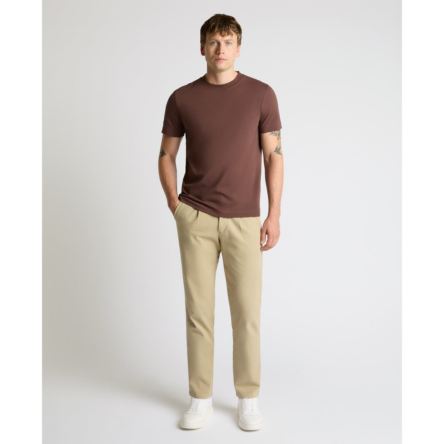 Remus Uomo 58810 48 Brown T-Shirt