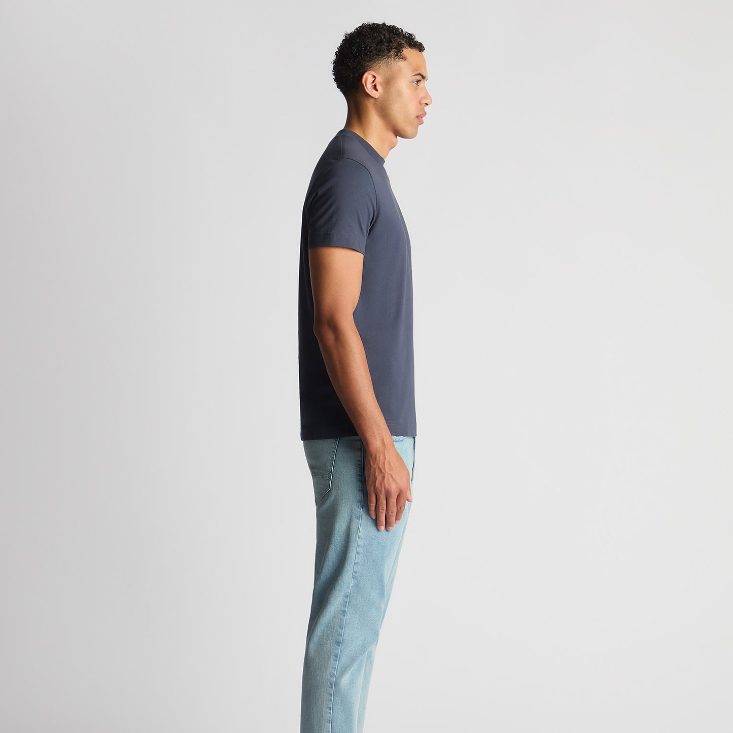 Remus Uomo 58810 78 Navy Plain T-Shirt