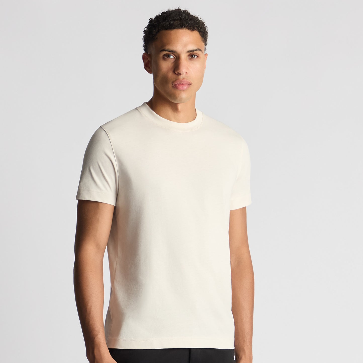 Remus Uomo 58810 90 Off White Plain T-Shirt