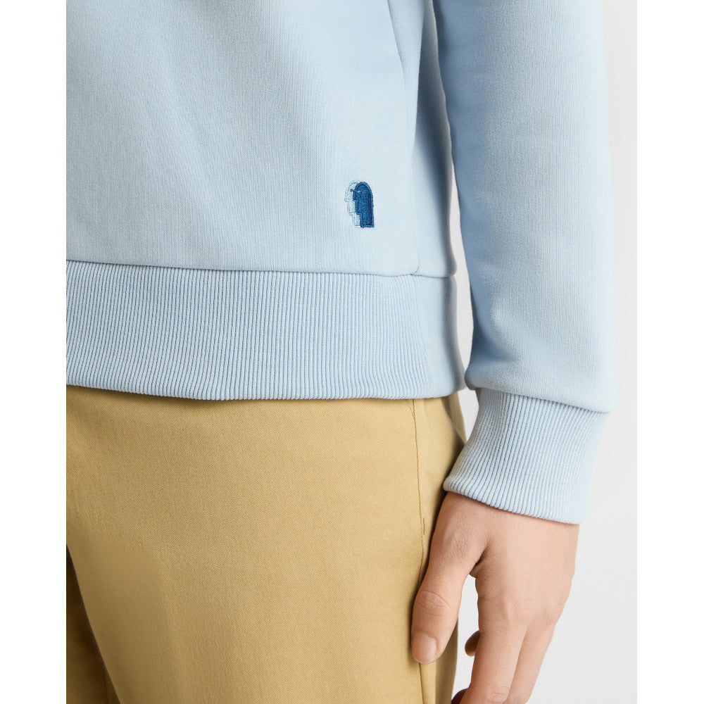 Remus Uomo 58811 22 Light Blue Crew Neck Sweatshirt