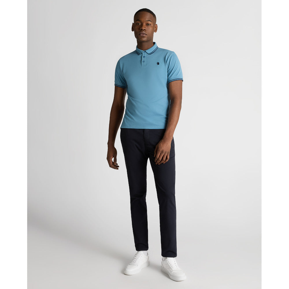 Remus Uomo 58830 23 Blue Short Sleeve Polo Shirt