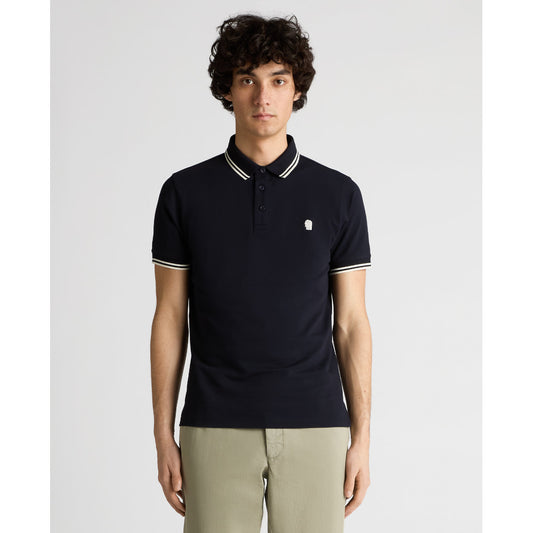 Remus Uomo 58830 78 Navy Short Sleeve Polo Shirt