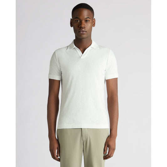 Remus Uomo 58832 01 White V-Neck Shirt