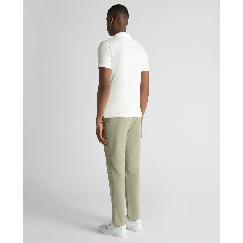 Remus Uomo 58832 01 White V-Neck Shirt