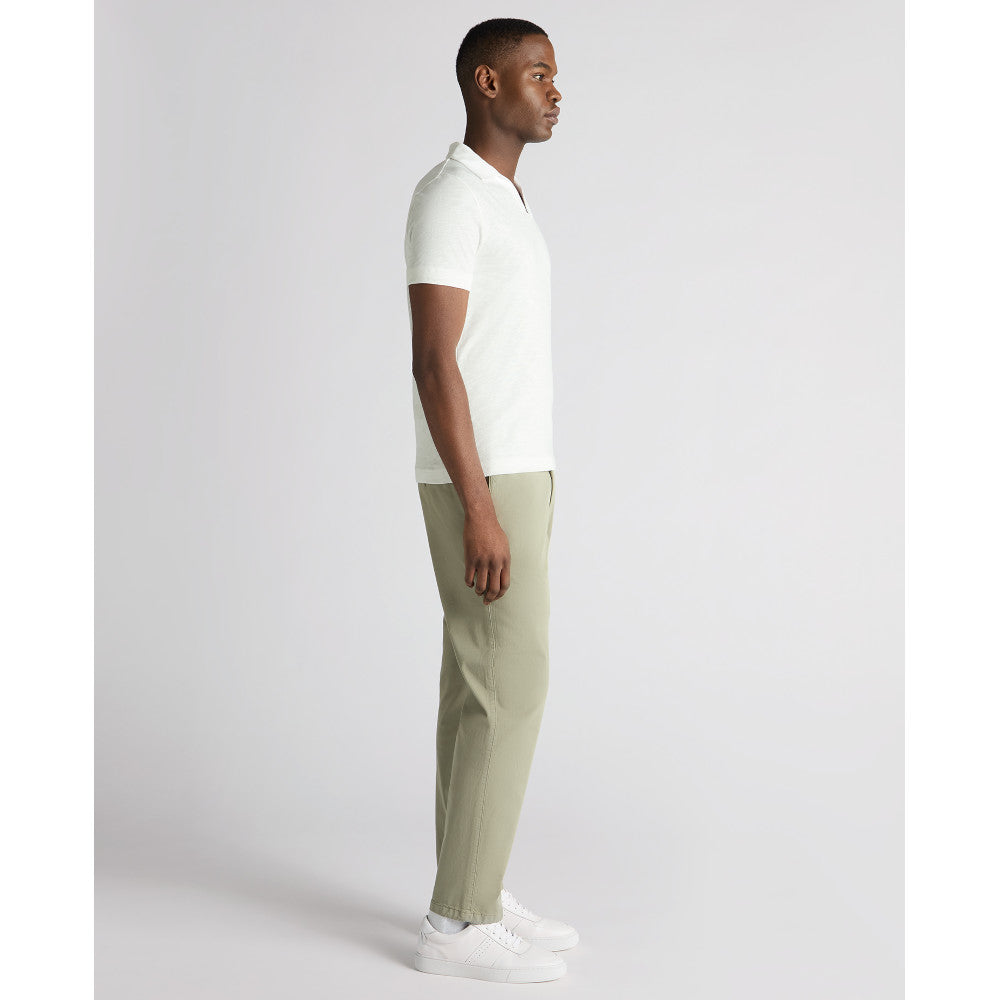 Remus Uomo 58832 01 White V-Neck Shirt