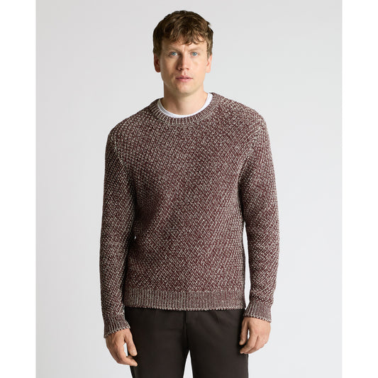 Remus Uomo 58851 48 Chocolate Crew Neck Sweater