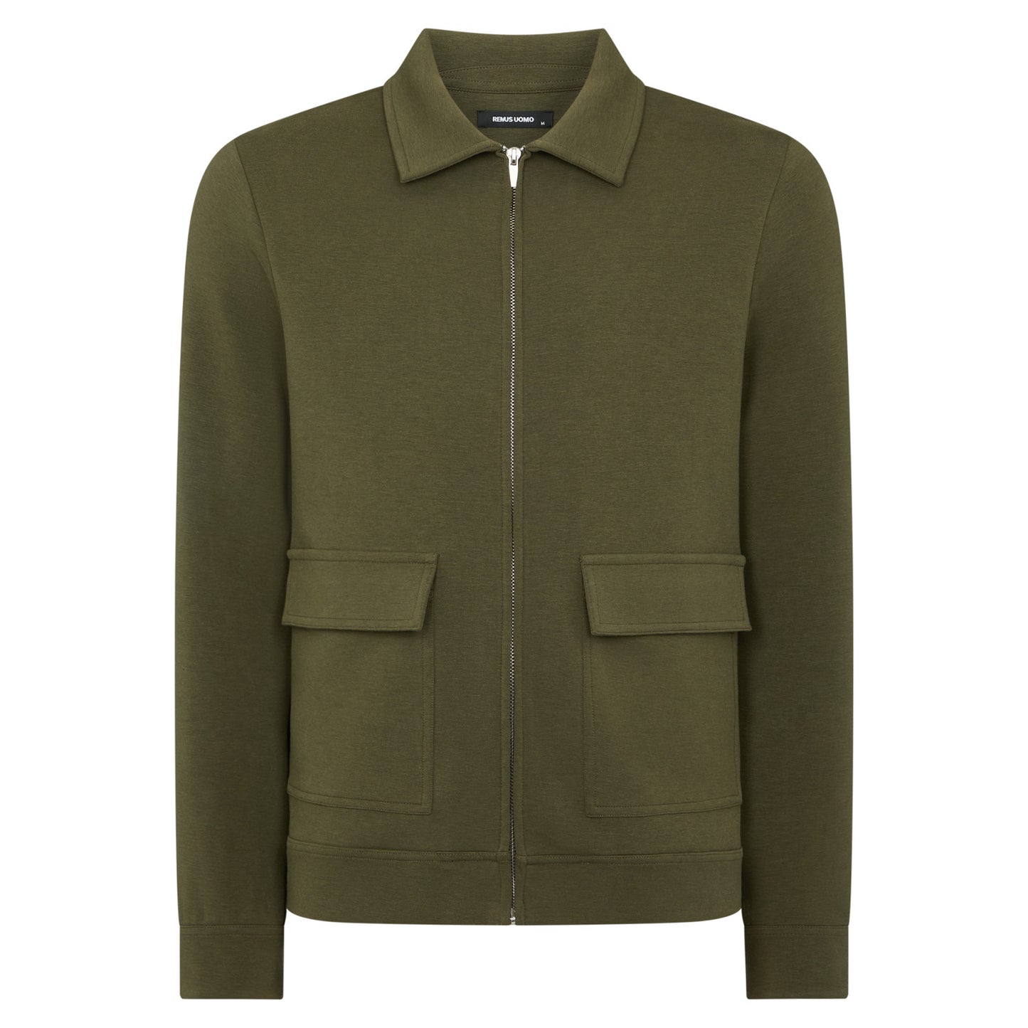 Remus Uomo 58866 35 Khaki Full Zip Sweater