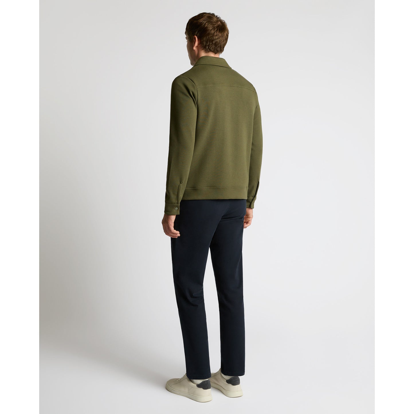 Remus Uomo 58866 35 Khaki Full Zip Sweater