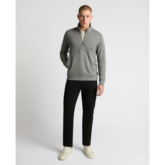 Remus Uomo 58867 06 Grey Half Zip Sweatshirt