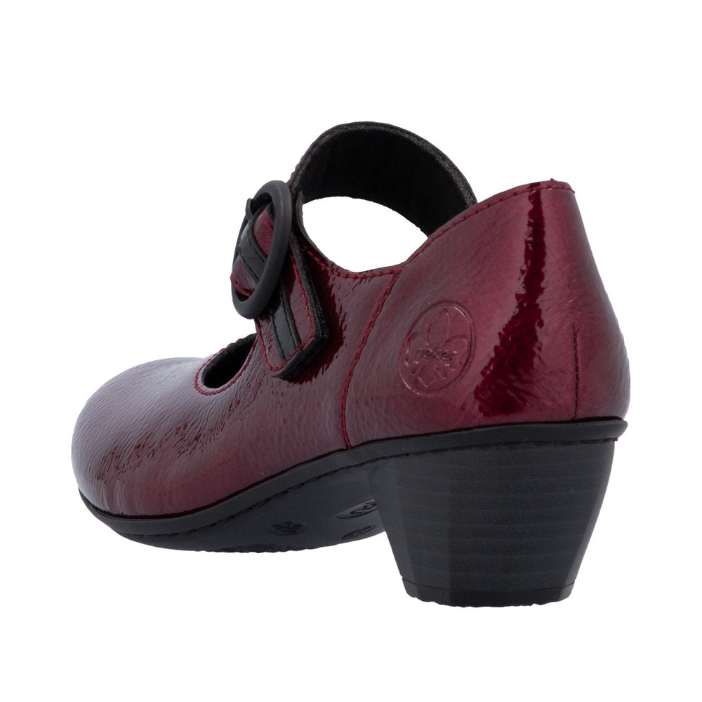 Rieker 41756-33 Red Casual Shoes
