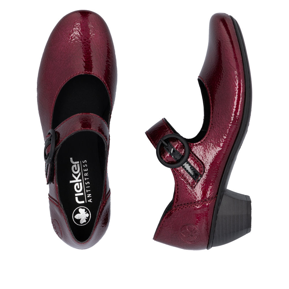 Rieker 41756-33 Red Casual Shoes