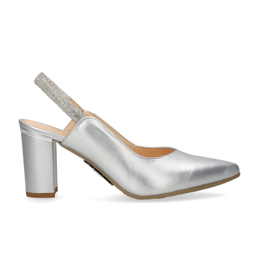 Bioeco By Arka 04186-2439+1661 Silver Dress Shoes