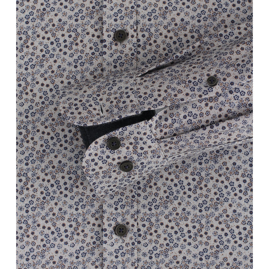Casa Moda 434116900 700 Silver Casual Shirt