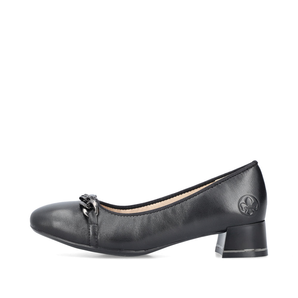 Rieker 45069-00 Violet Black Casual Shoes