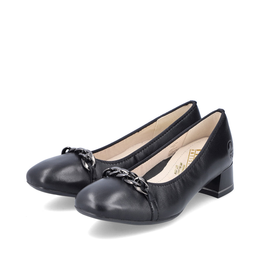Rieker 45069-00 Violet Black Casual Shoes