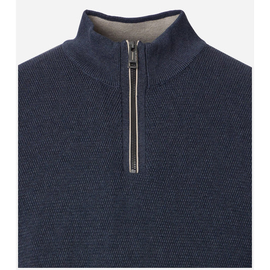 Casa Moda 454479000 198 Aqua Half Zip Sweater