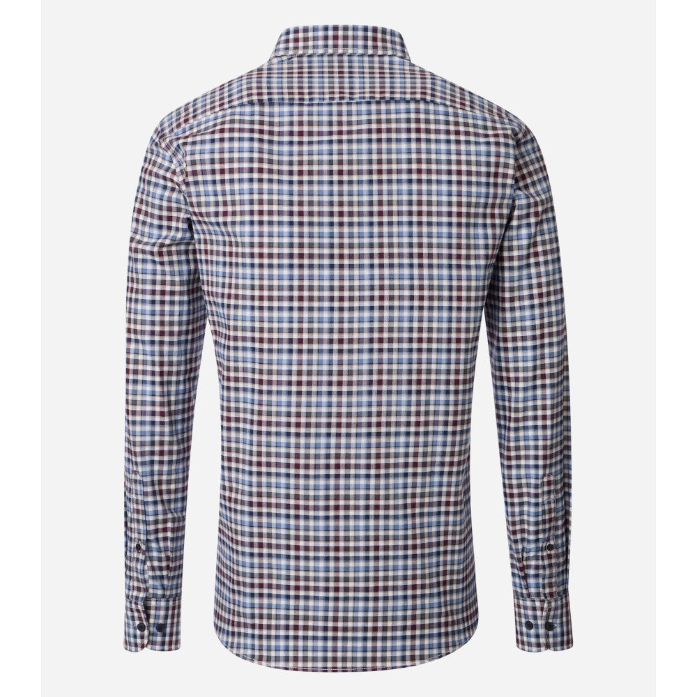 Casa Moda 454485300 100 Blue Casual Shirt