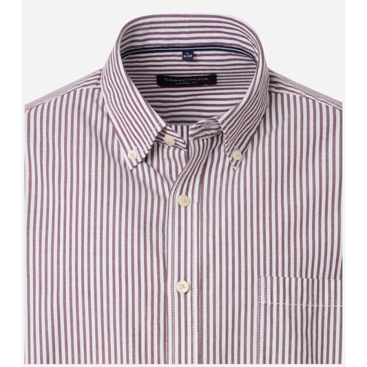 Casa Moda 454487700 400 Garnet Casual Shirt